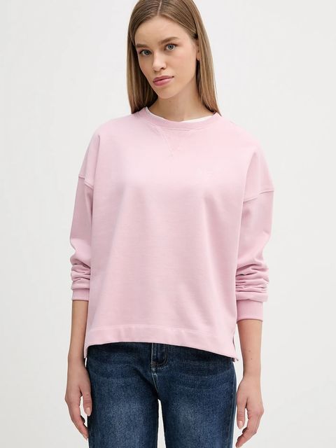 Barbour bluza bawełniana Rosie damska kolor różowy z aplikacją LOL0666 - zdjęcie produktu nr 1