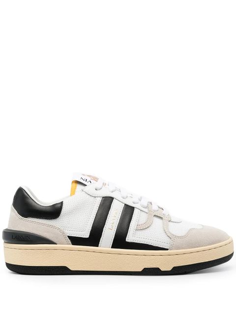 Lanvin panelled low-top sneakers - White - zdjęcie produktu nr 1