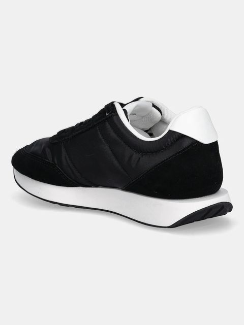Calvin Klein sneakersy RETRO RUNNER LACE UP NYLON MG damskie kolor czarny YW0YW01990 - zdjęcie produktu nr 2