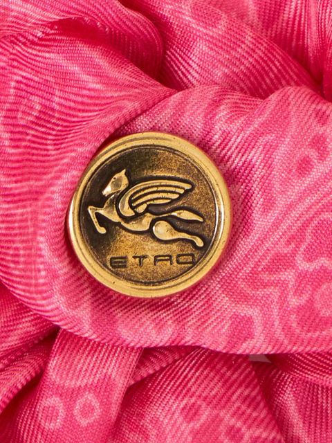ETRO silk scrunchie - Pink - zdjęcie produktu nr 2