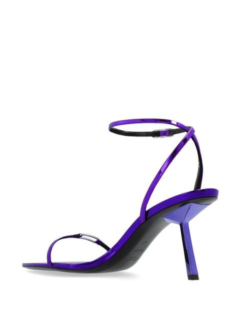 Saint Laurent 75mm Kitty sandals - Purple - zdjęcie produktu nr 2