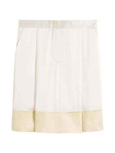 TOTEME buttoned colourblock skirt - White - zdjęcie produktu nr 1