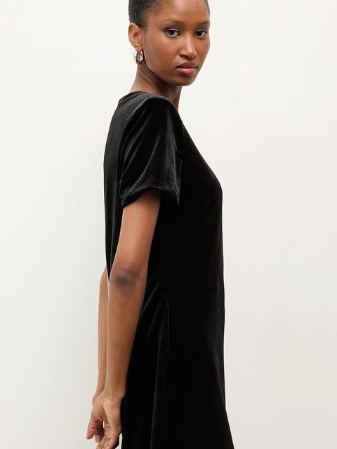 Answear.LAB sukienka kolor czarny mini dopasowana