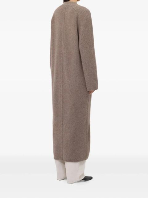 LouLou de Saison patch-pocket button cardigan coat - Neutrals - zdjęcie produktu nr 2