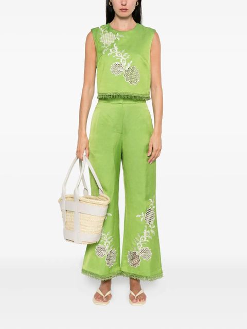 ALEMAIS Luisa trousers - Green