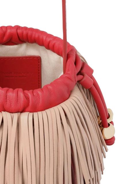 ZIMMERMANN fringe cross body bag - Red