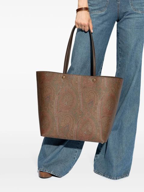 ETRO paisley print tote bag - Brown - zdjęcie produktu nr 2