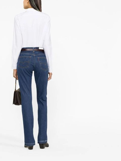 RE/DONE high-rise slim-fit jeans - Blue