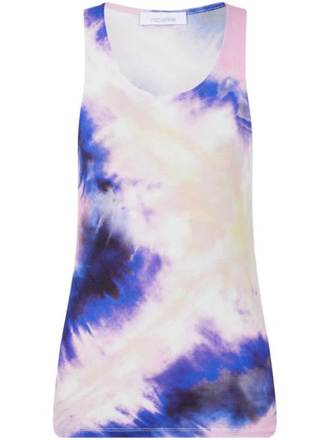 Rabanne tie-dye tank top - Purple - zdjęcie produktu nr 1