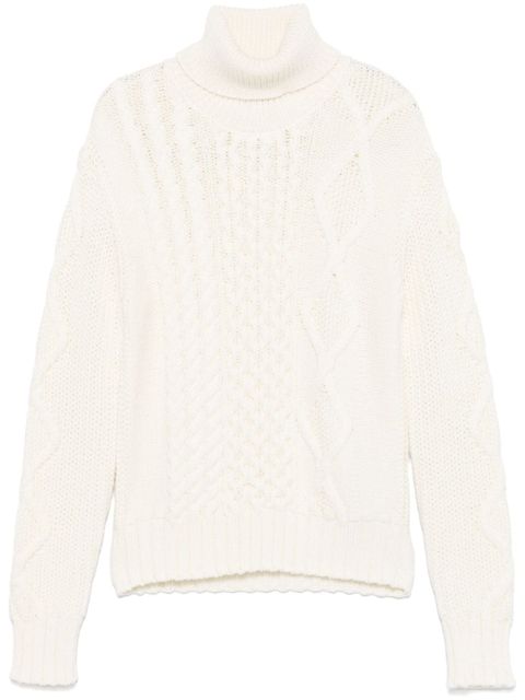 Moncler wool turtleneck sweater - White - zdjęcie produktu nr 1