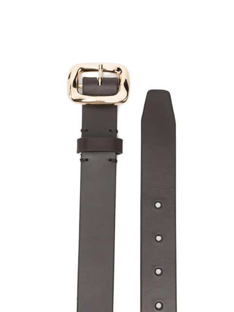 ZIMMERMANN Malley leather buckle belt - Brown