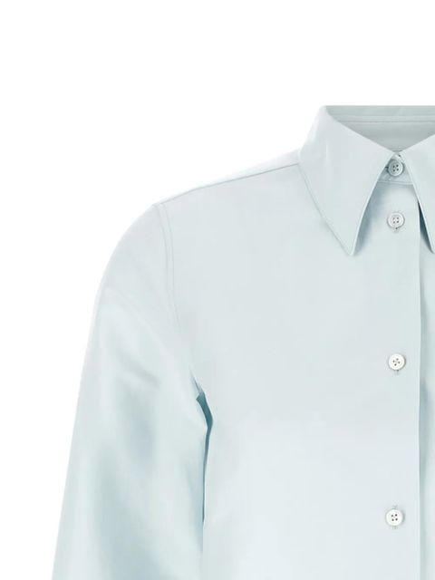 Jil Sander pointed collar shirt - Blue