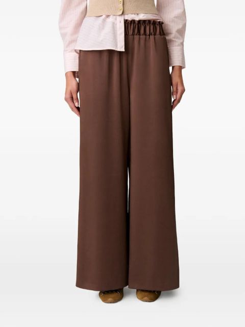 Claudie Pierlot elasticated trousers - Brown
