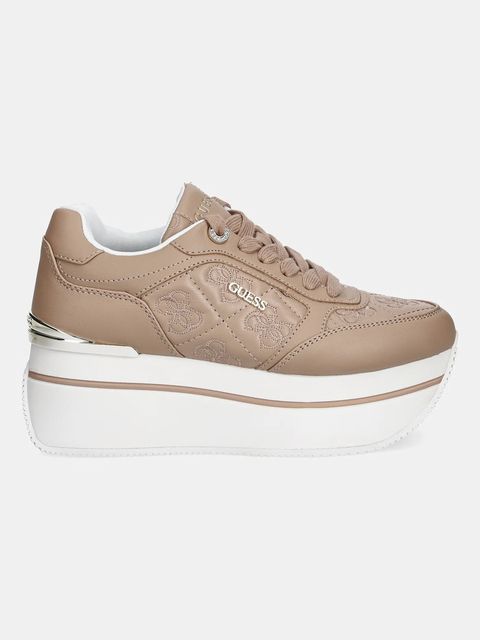 Guess sneakersy CAMRIO9 damskie kolor beżowy FLTCM9 FAL12