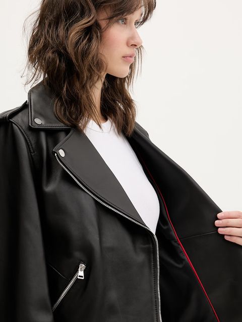 HUGO ramoneska skórzana Lujana