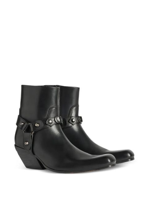 Balenciaga Memphis harness detail boots - Black - zdjęcie produktu nr 2