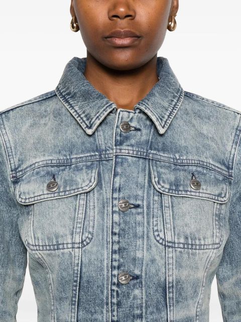 Diesel Katerin pocket-button jacket - Blue