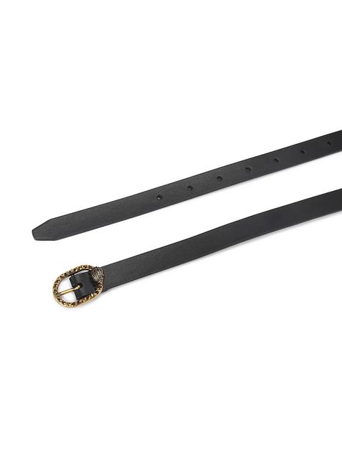 Kurt Geiger London pasek skórzany Mayfair damski kolor czarny 5257600109 - zdjęcie produktu nr 2