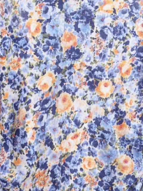 Ulla Johnson floral gathered top - Blue - zdjęcie produktu nr 2