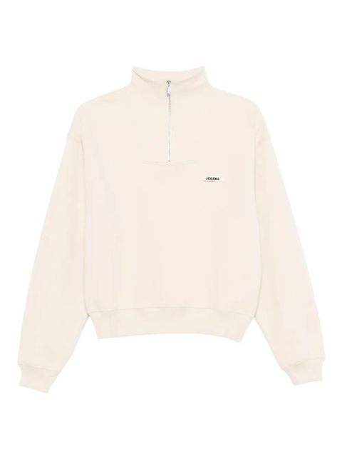 Jacquemus Le camionneur Gros Grain sweatshirt - Neutrals - zdjęcie produktu nr 1