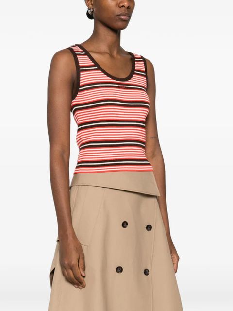 Prada striped top - Red