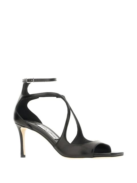 Jimmy Choo Azia leather sandals - Black - zdjęcie produktu nr 2