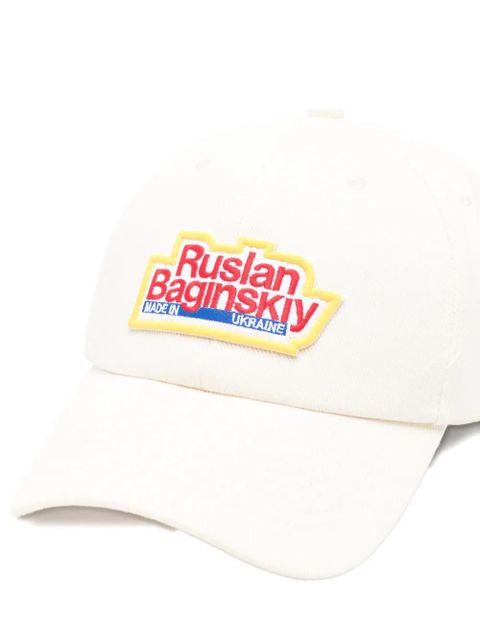 Ruslan Baginskiy logo-patch baseball cap - Neutrals