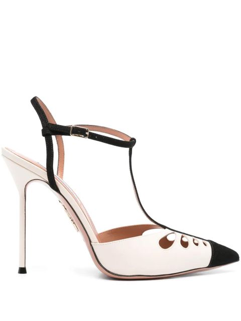 Aquazzura 105mm Camille pumps - Neutrals - zdjęcie produktu nr 1