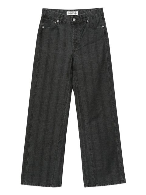 OUR LEGACY straight-leg jeans - Black - zdjęcie produktu nr 1