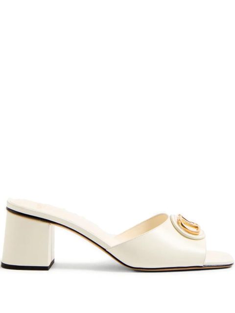 Valentino Garavani 60mm VLogo Signature sandals - White