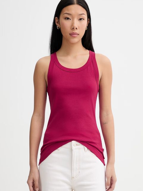 Marc O'Polo top damski z bawełną - zdjęcie produktu nr 2