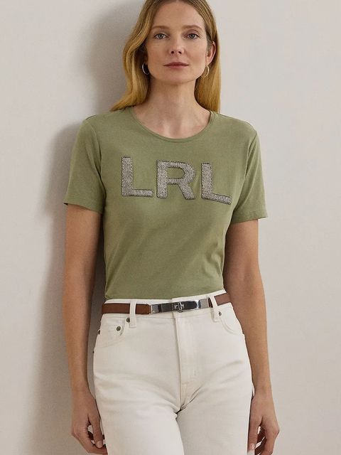 Lauren Ralph Lauren t-shirt bawełniany - zdjęcie produktu nr 1