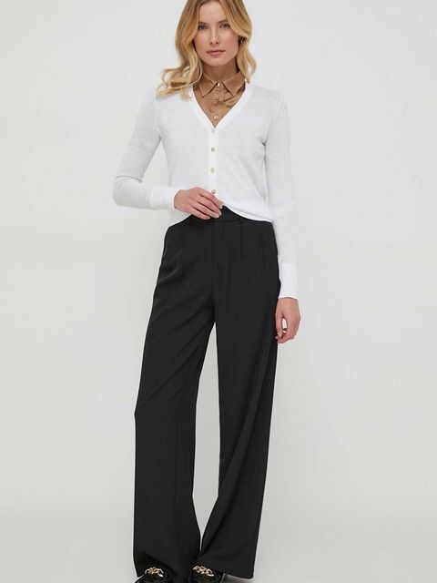 Lauren Ralph Lauren sweter damski kolor biały lekki