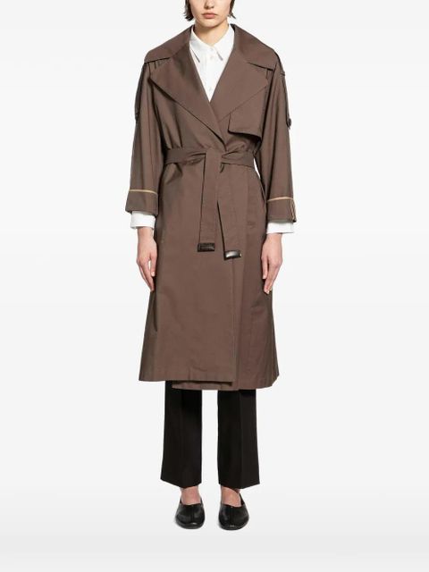 Max Mara belted trench coat - Brown - zdjęcie produktu nr 1