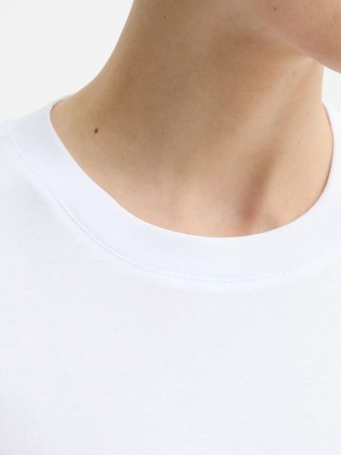 Calvin Klein t-shirt bawełniany damski kolor biały LV044C216G