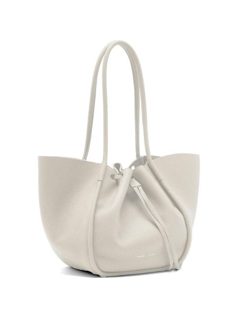 Proenza Schouler large Ruched tote bag - Neutrals