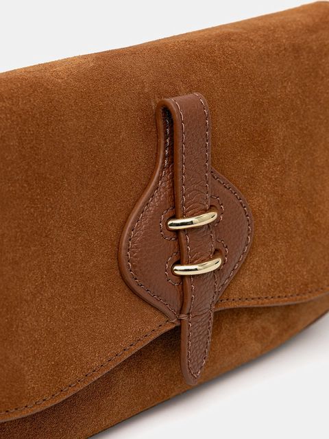 Coccinelle torebka zamszowa