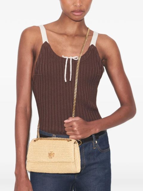 Tory Burch mini Kira turnlock woven shoulder bag - Neutrals - zdjęcie produktu nr 2