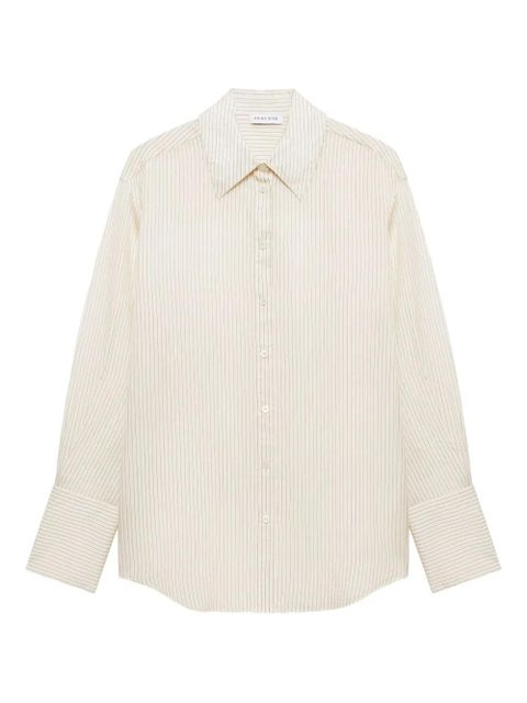 ANINE BING striped shirt - White - zdjęcie produktu nr 1