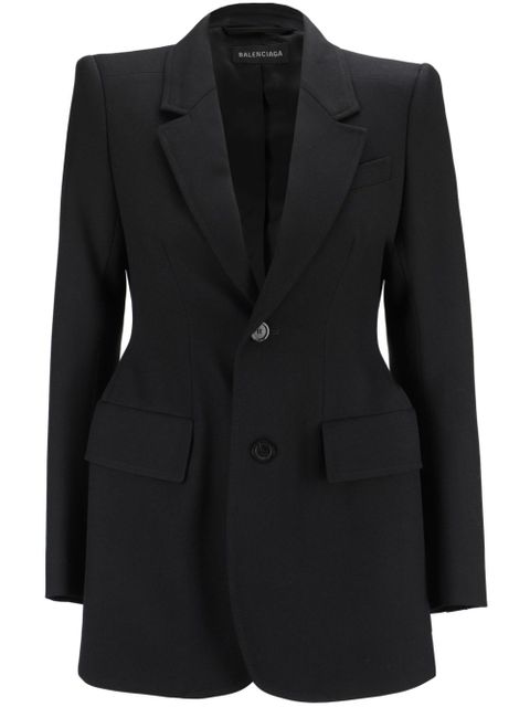 Balenciaga structured tailored blazer - Black - zdjęcie produktu nr 1