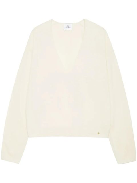 ANINE BING Athena cashmere jumper - Neutrals - zdjęcie produktu nr 1