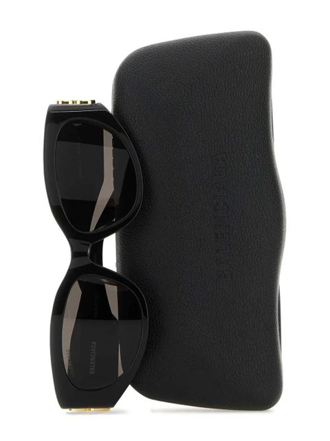 Balenciaga Eyewear Bossy Af round-frame sunglasses - Black