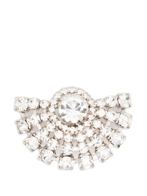 Jennifer Behr crystal-embellished earrings - Silver - zdjęcie produktu nr 1