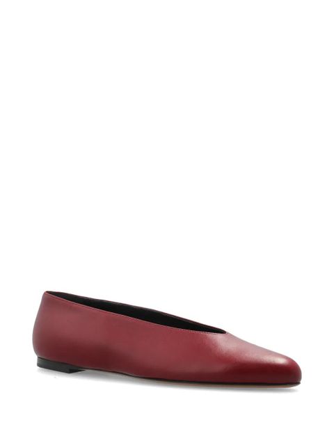 NEOUS point leather pumps - Red - zdjęcie produktu nr 2