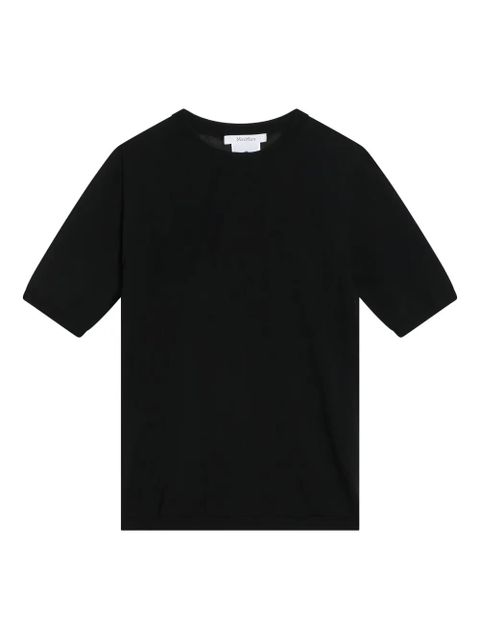Max Mara virgin wool T-shirt - Black - zdjęcie produktu nr 1