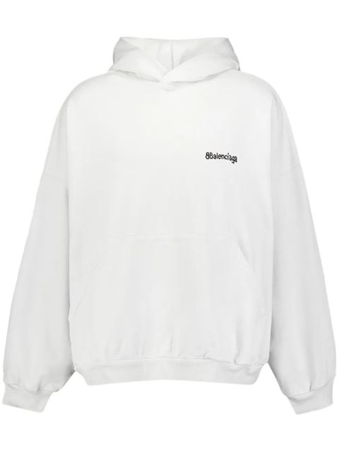 Balenciaga oversize hoodie - White