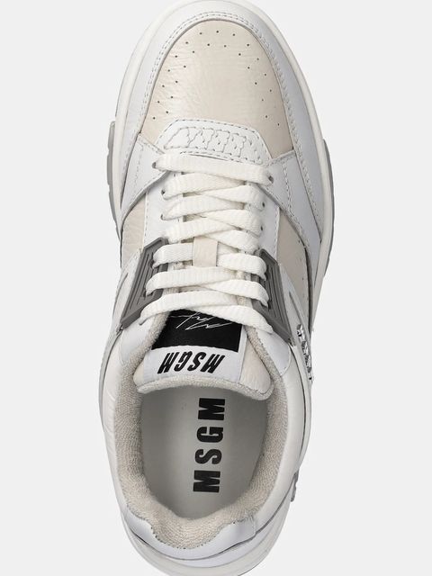 MSGM sneakersy skórzane
