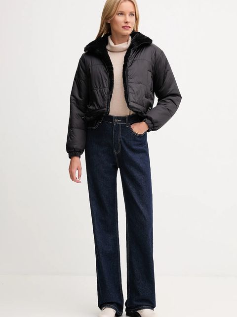 Save The Duck kurtka dwustronna YUKI kolor czarny zimowa D32492W.FURY21