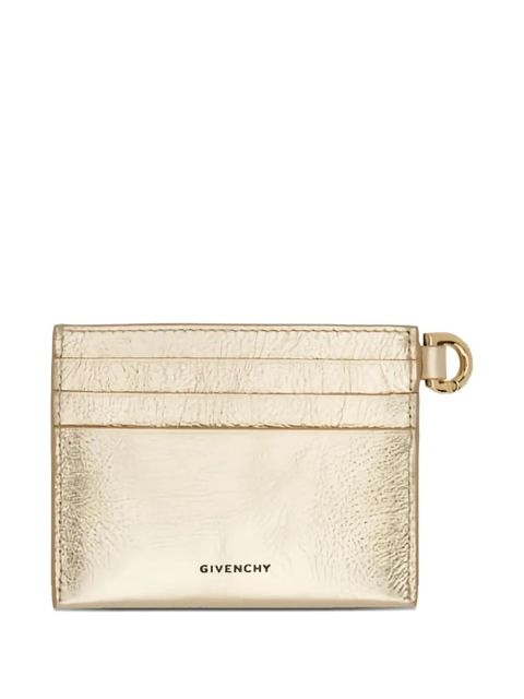 Givenchy 4G-logo leather cardholder - Gold - zdjęcie produktu nr 2