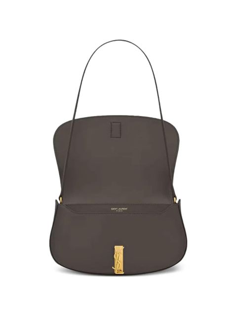 Saint Laurent mini Voltaire logo shoulder bag - Grey - zdjęcie produktu nr 1